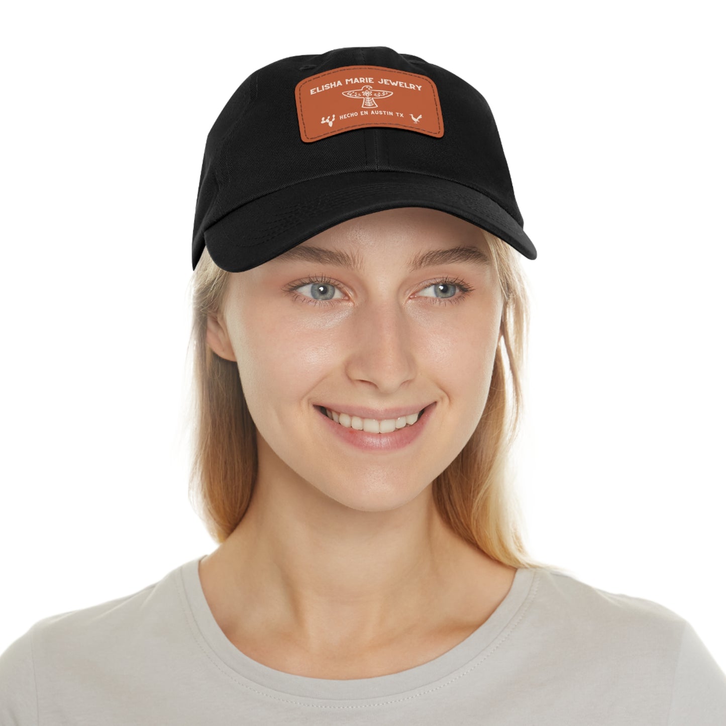 EM Hat Leather Patch