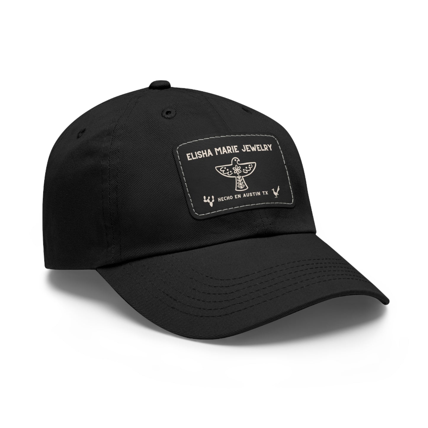 EM Hat Leather Patch