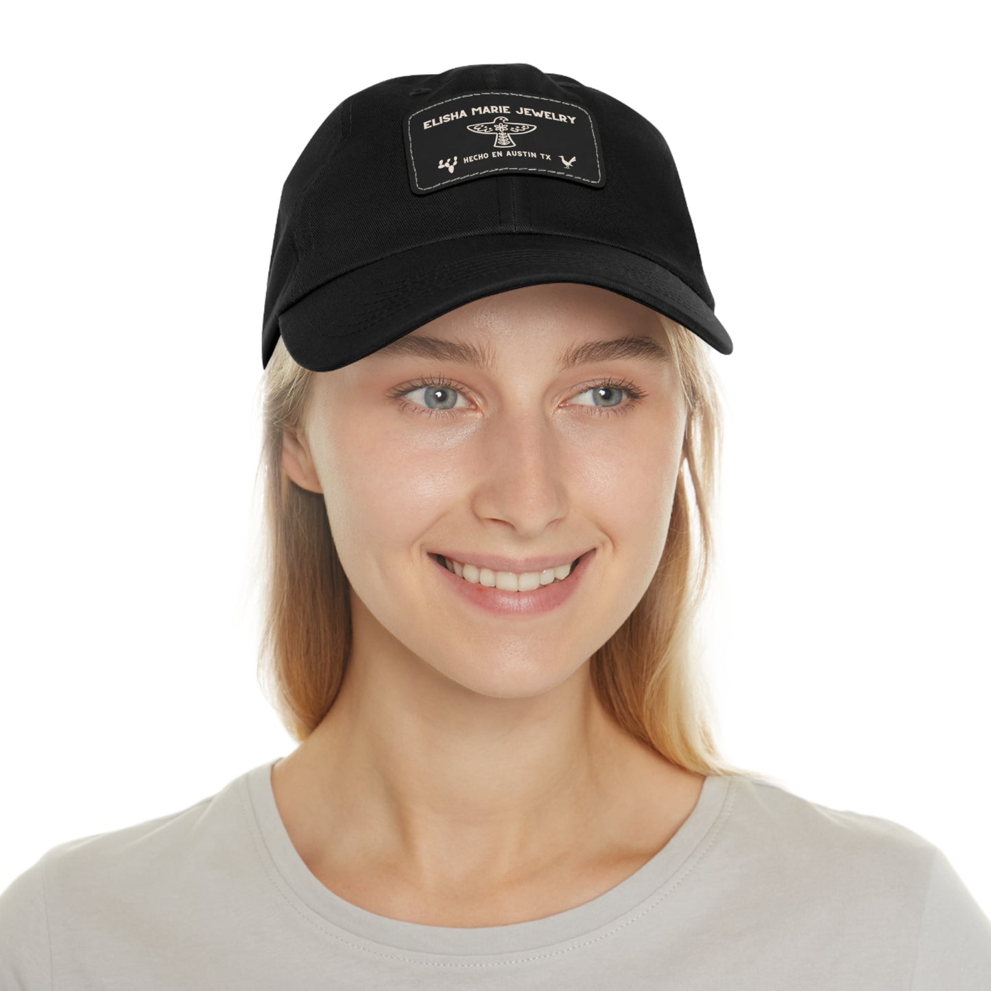 EM Hat Leather Patch