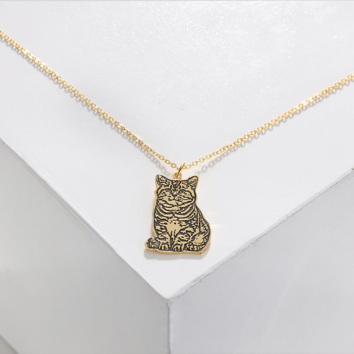 Custom Pet Portrait Necklace