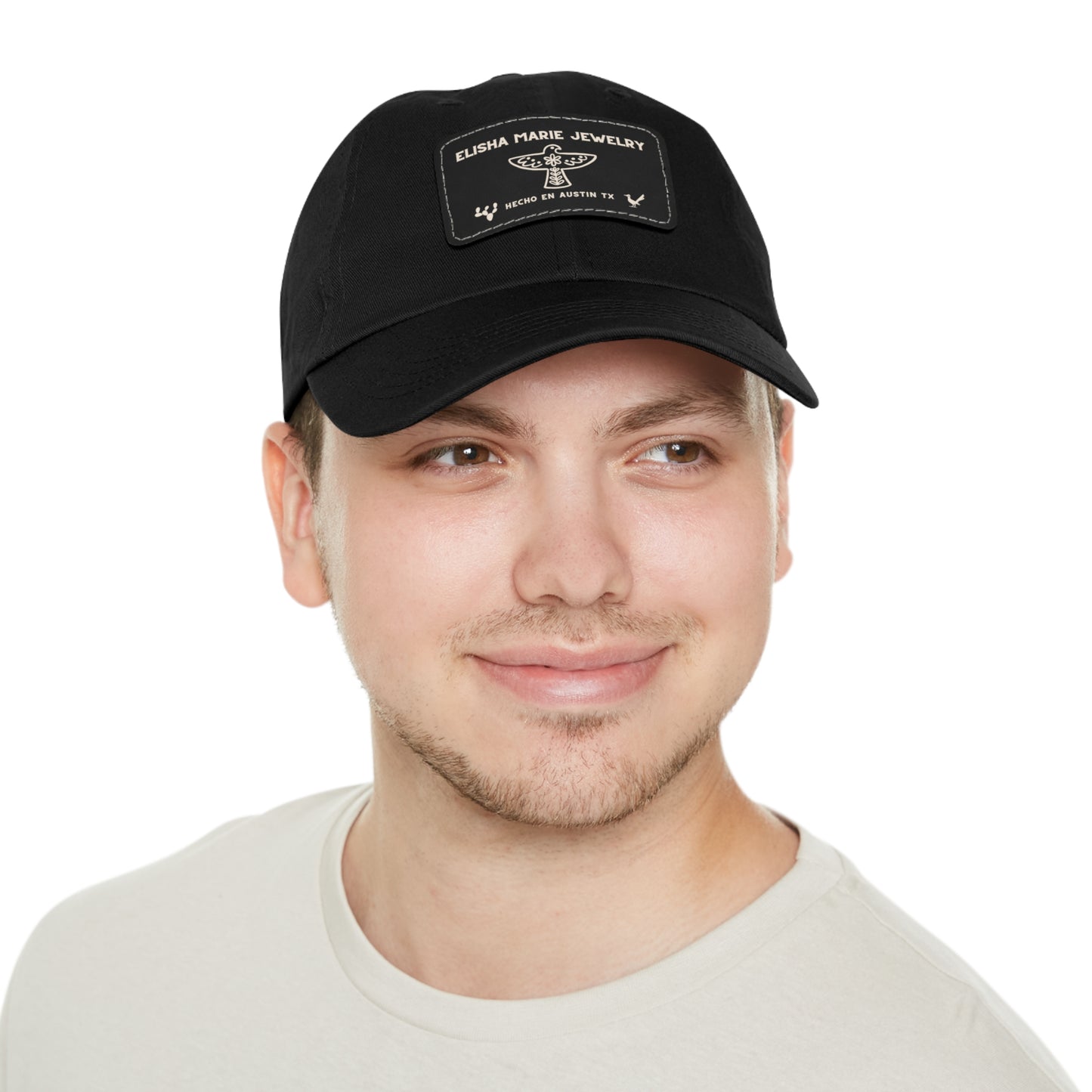 EM Hat Leather Patch
