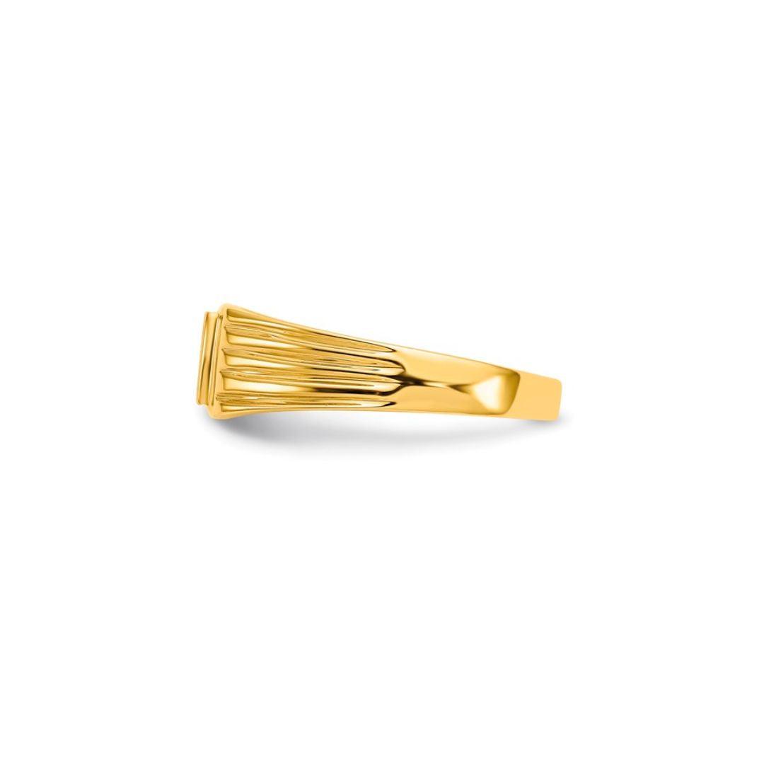 14K Childs Signet Ring