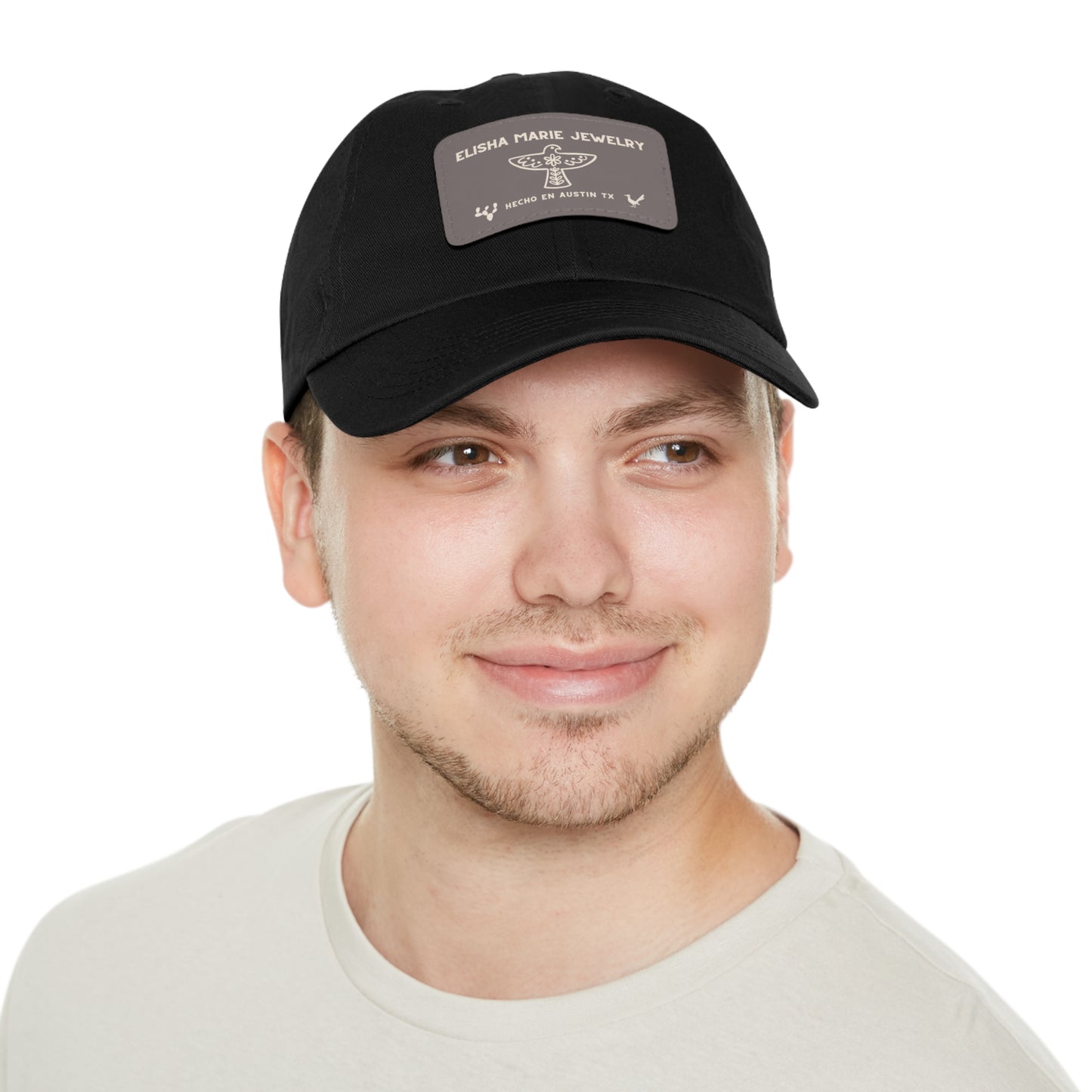 EM Hat Leather Patch