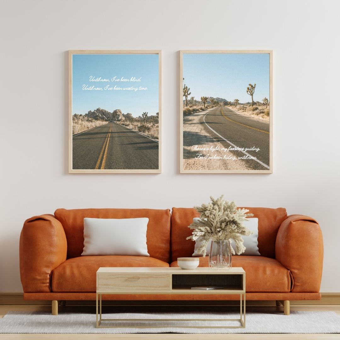 Desert Road Poster