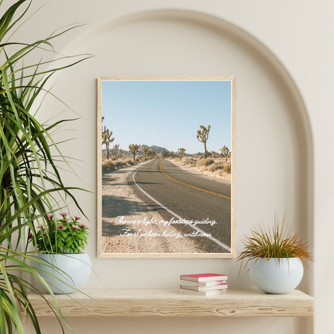 Desert Road Poster