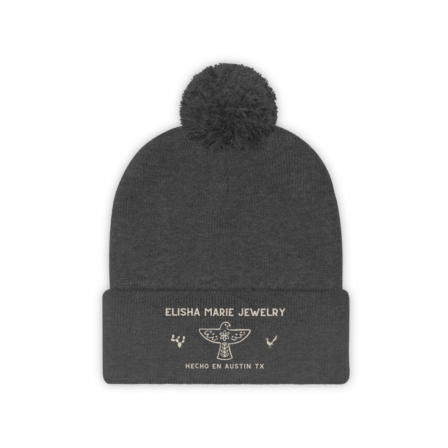 EM Pom Pom Beanie