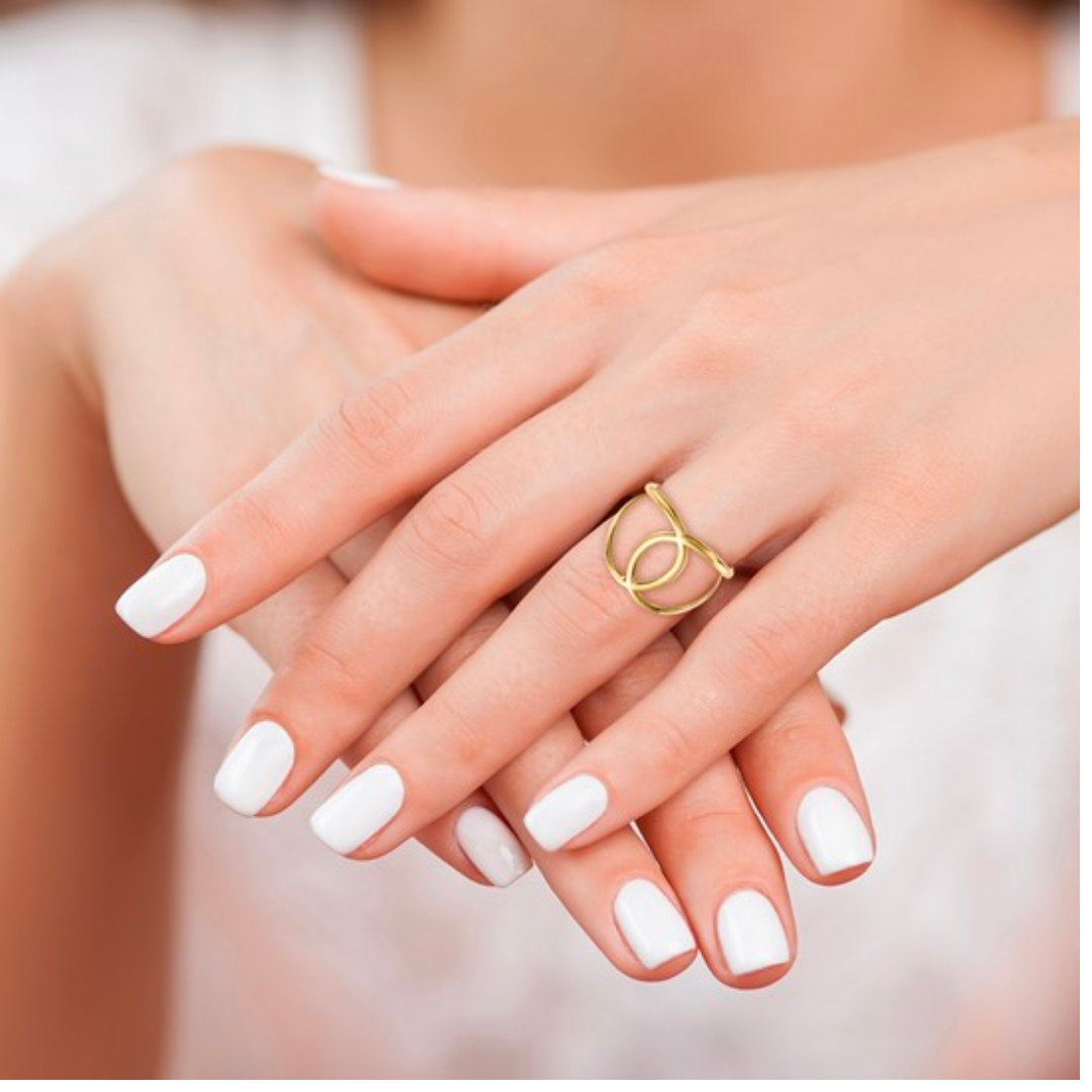 14K Stacked Loop Ring