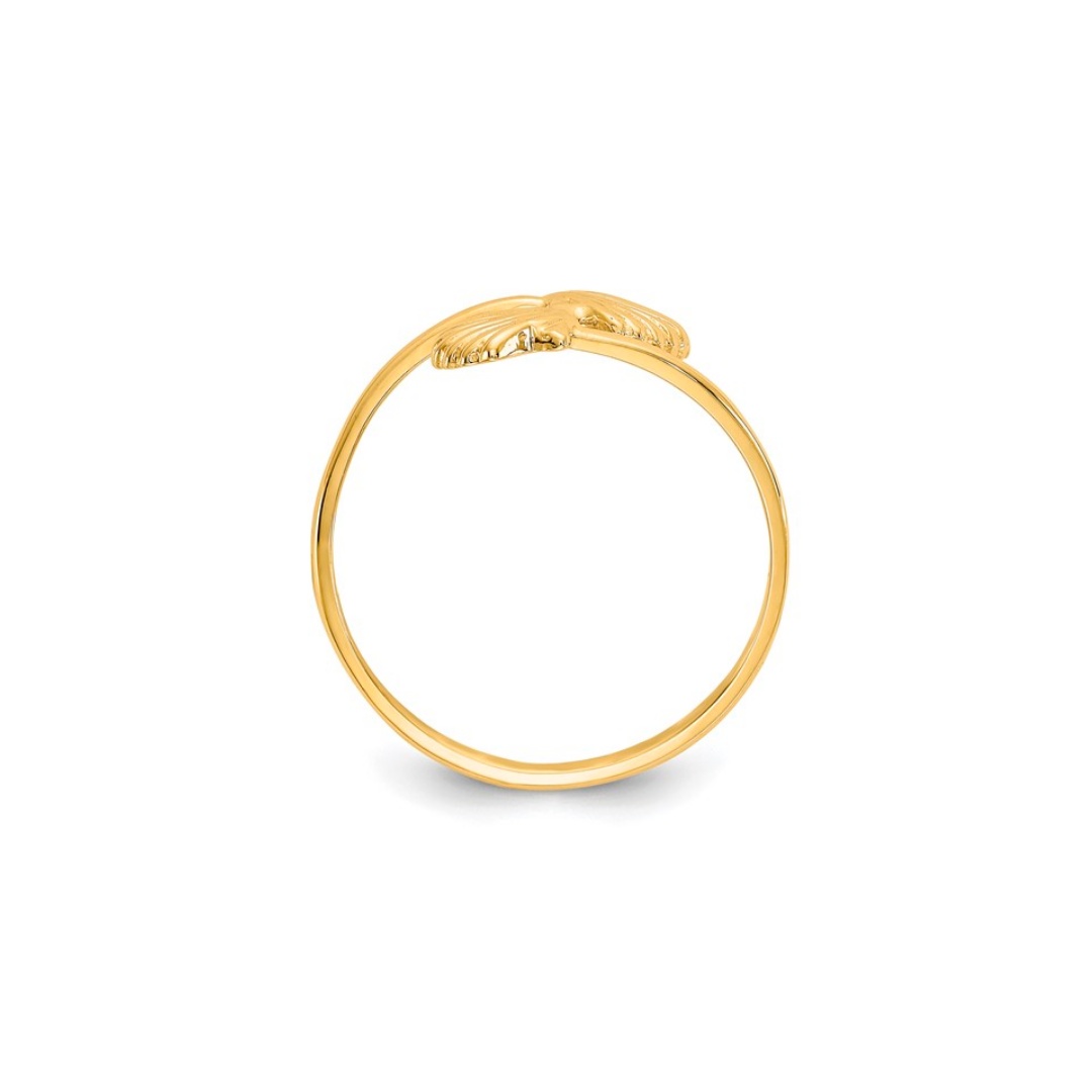 14K Shell Ring