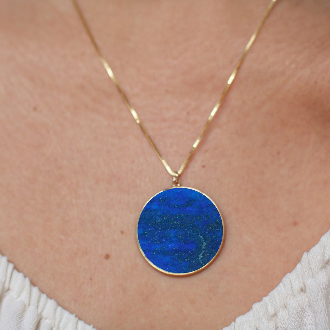 Lapis Gemstone Necklace
