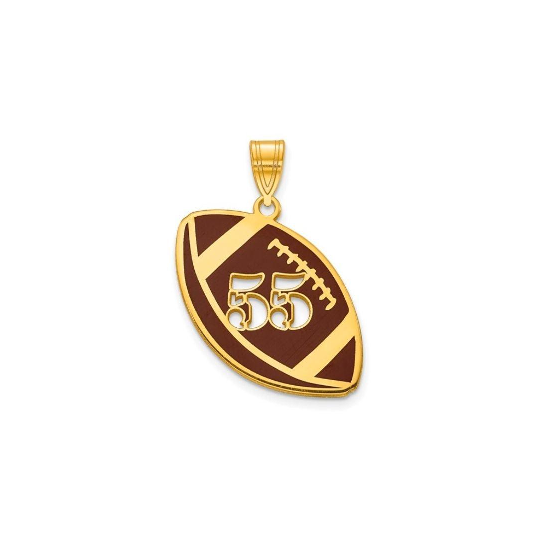 Football Number Charm