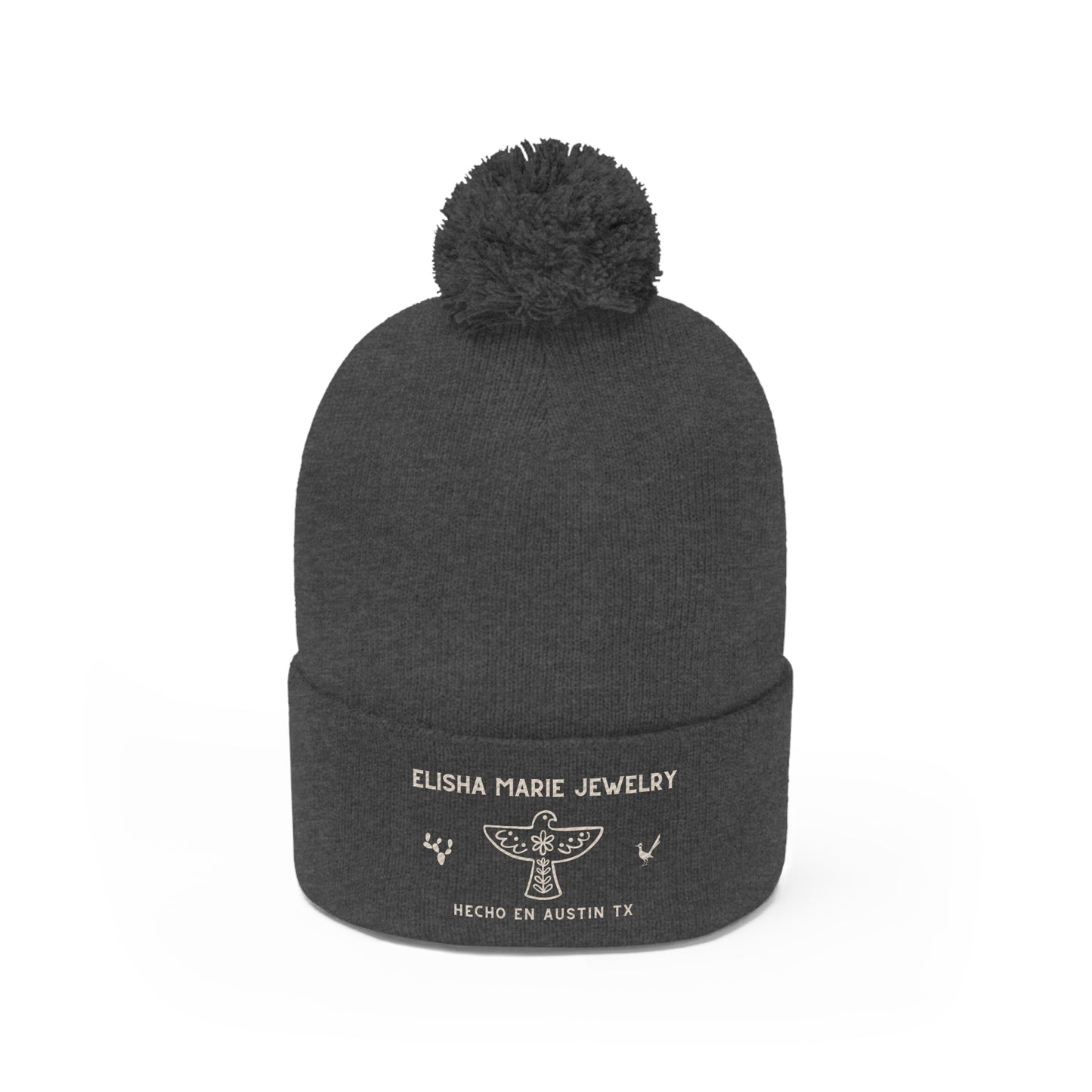 EM Pom Pom Beanie