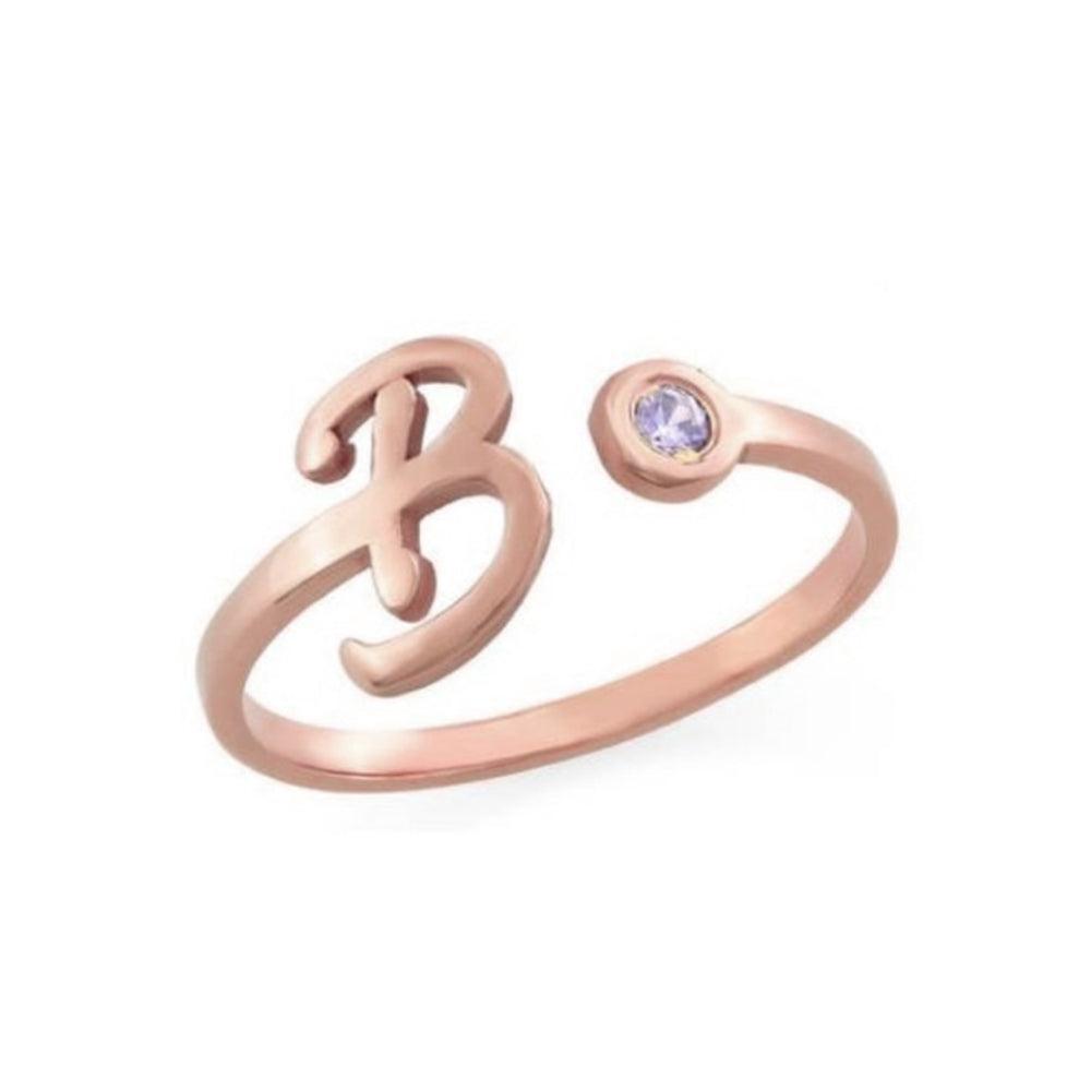 Custom Letter Ring