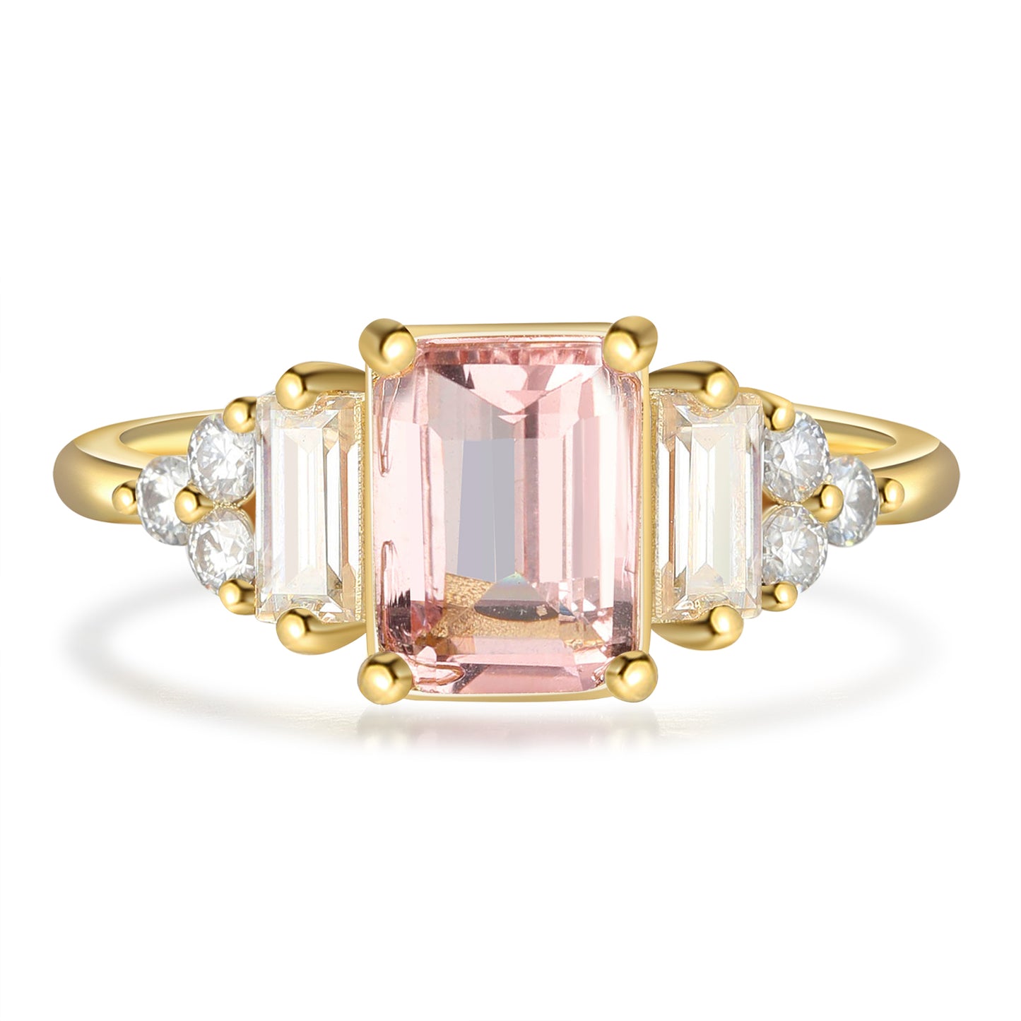 Pink Morganite Ring