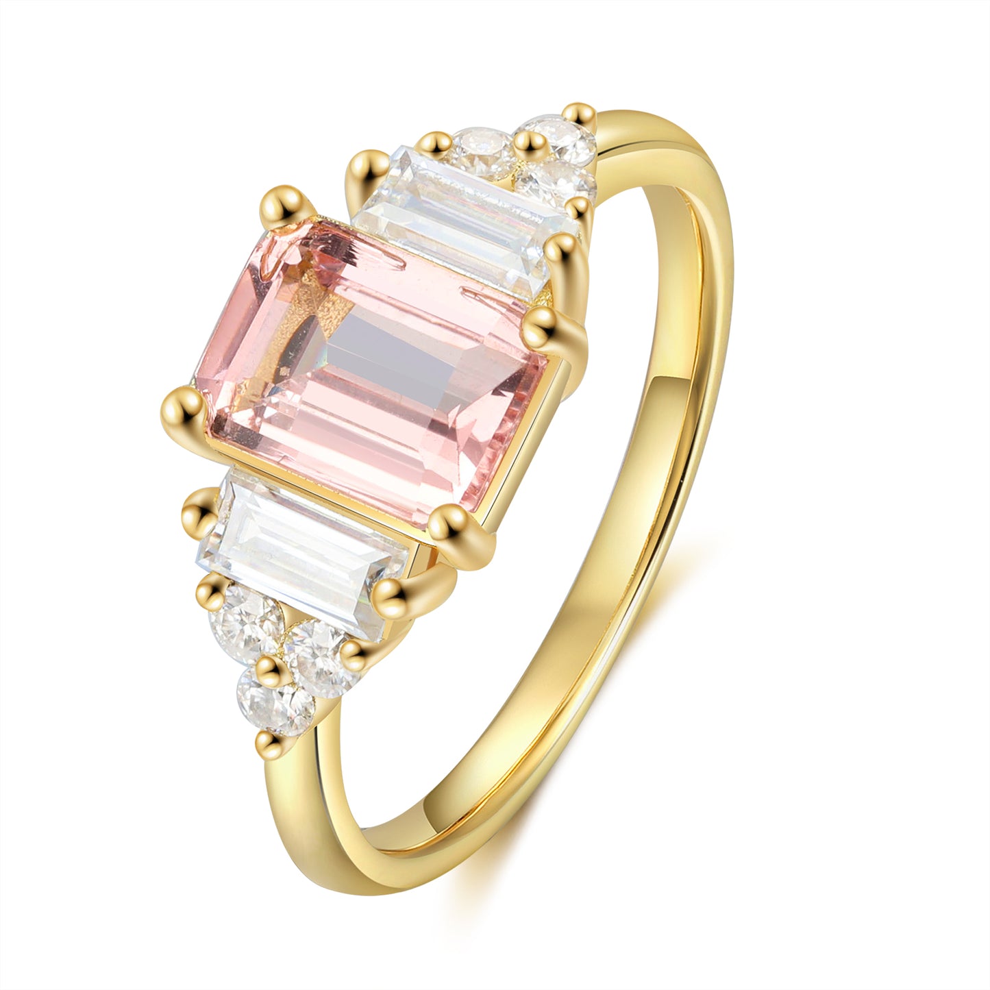 Pink Morganite Ring