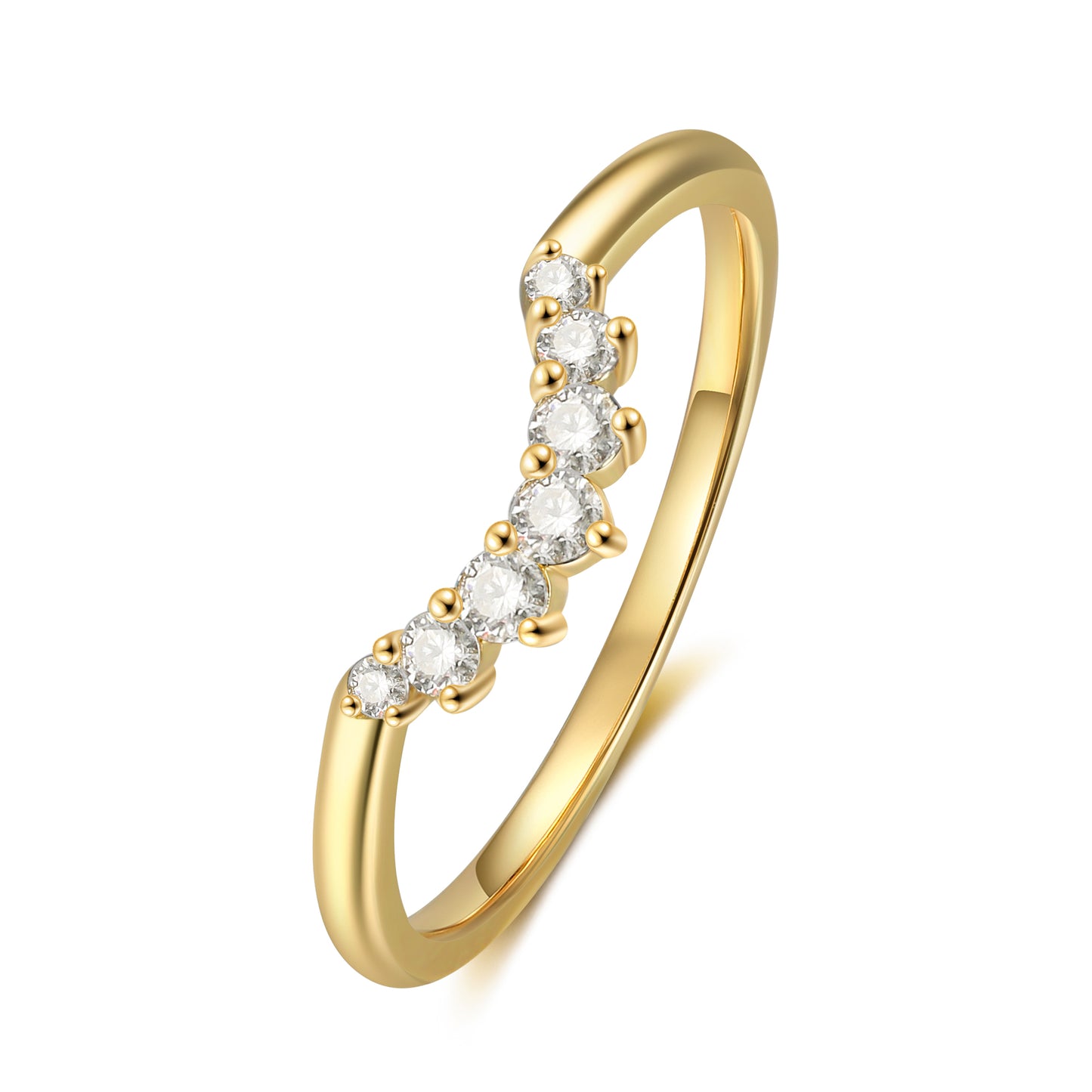 18K Gold Black Onyx Engagement Ring