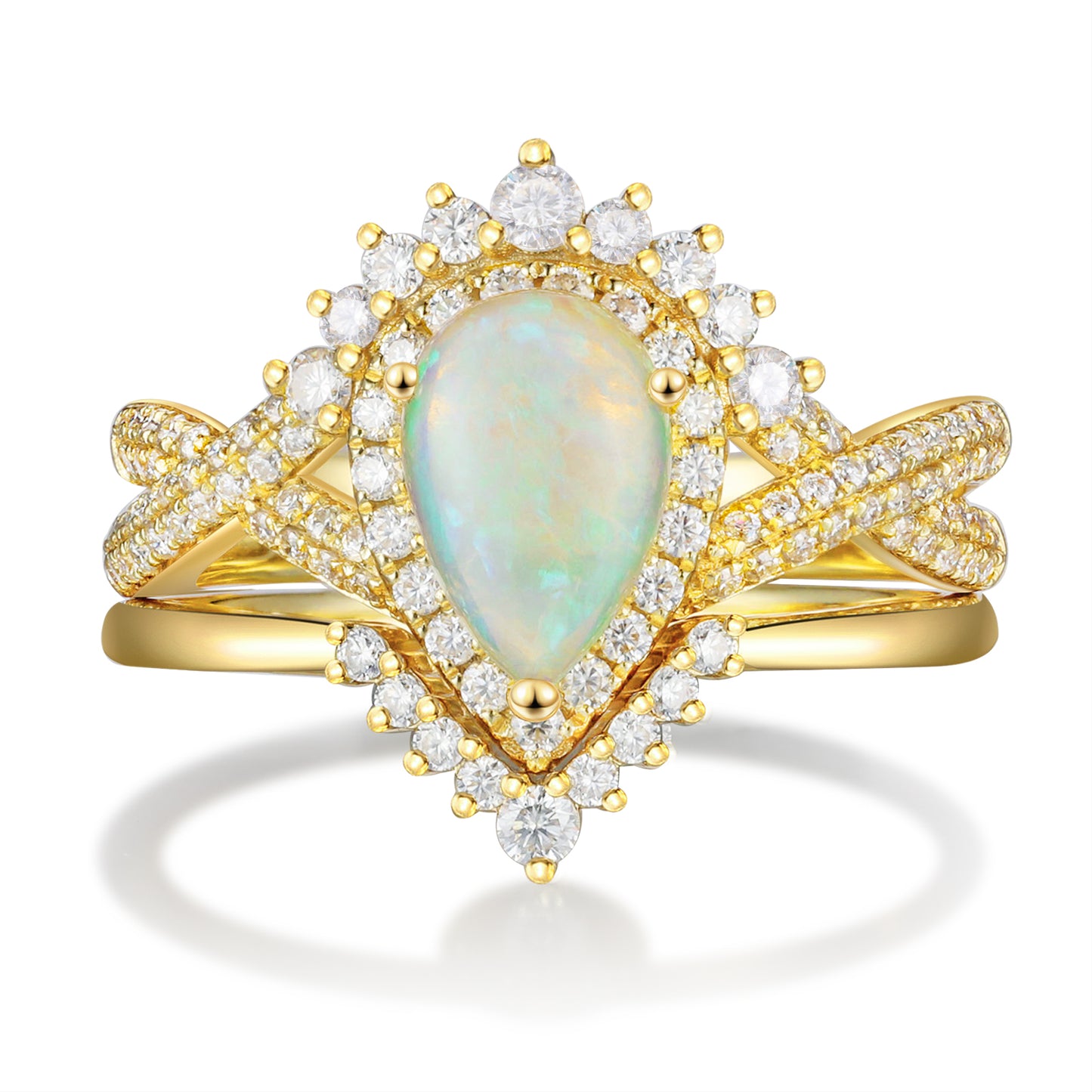 Opal Engagement Ring