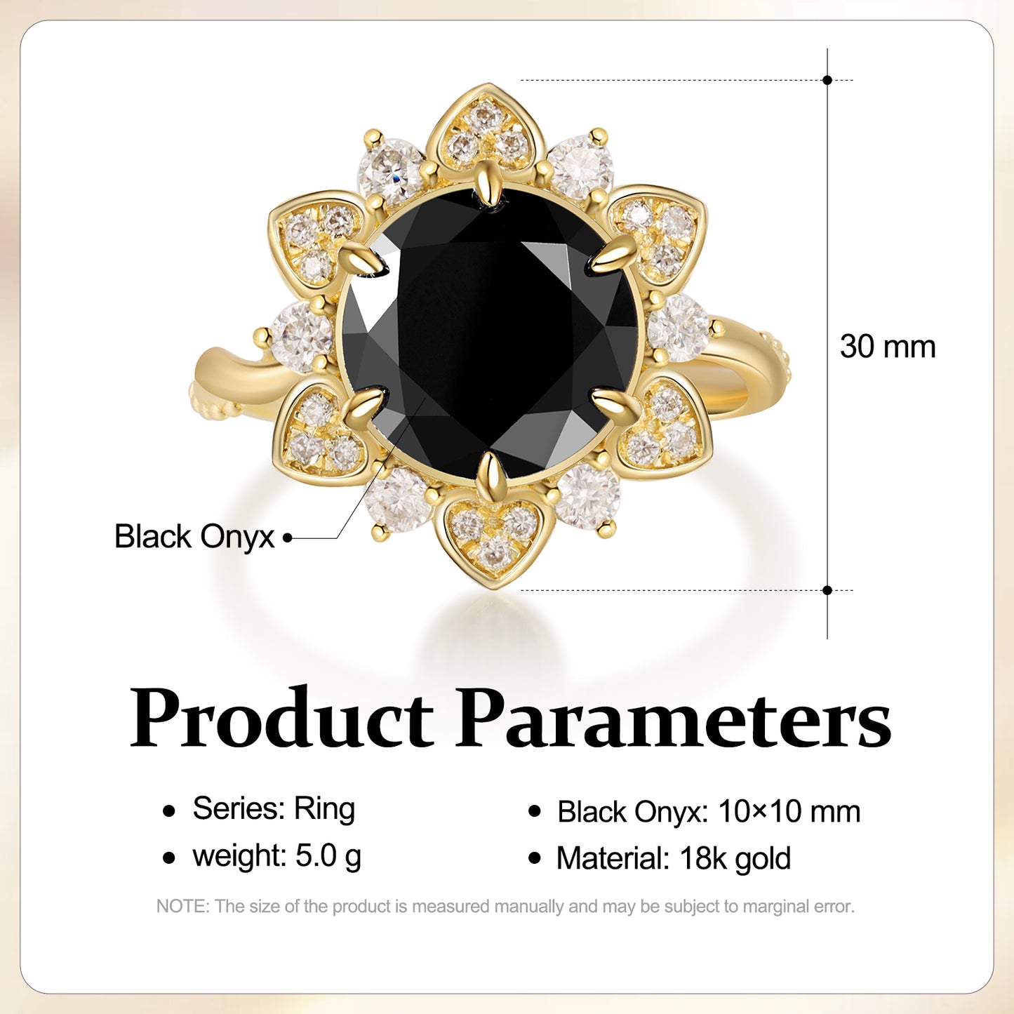 Black Onyx Ring