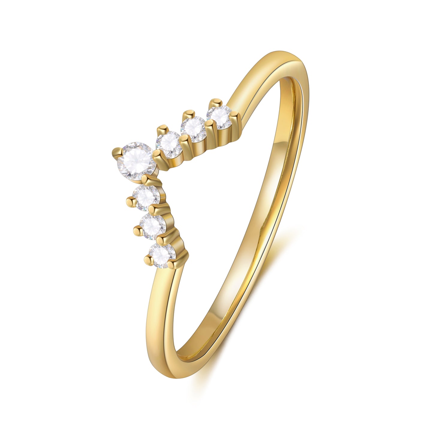 Moissanite Ring