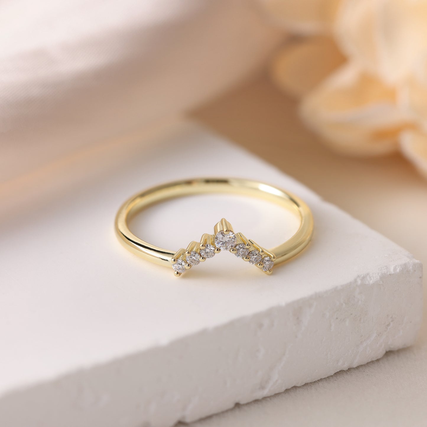 Moissanite Ring