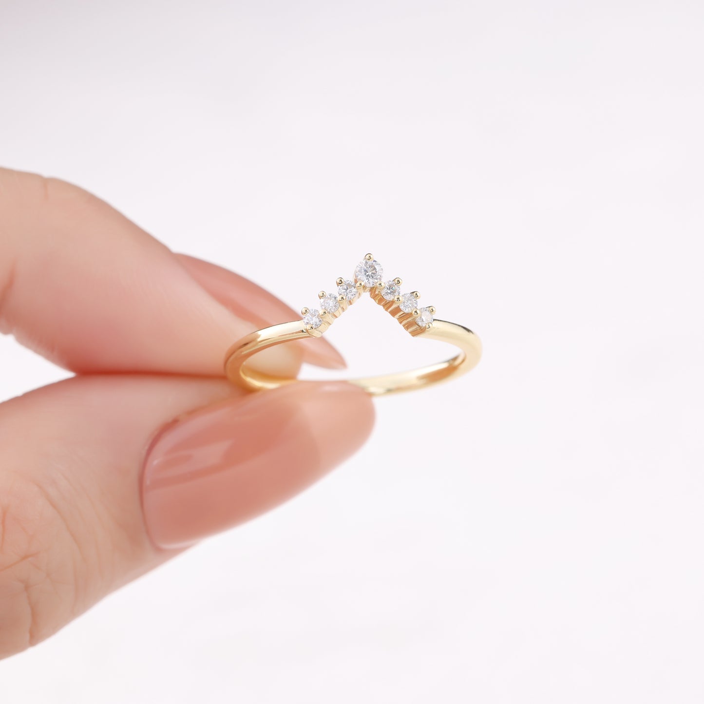 Moissanite Ring