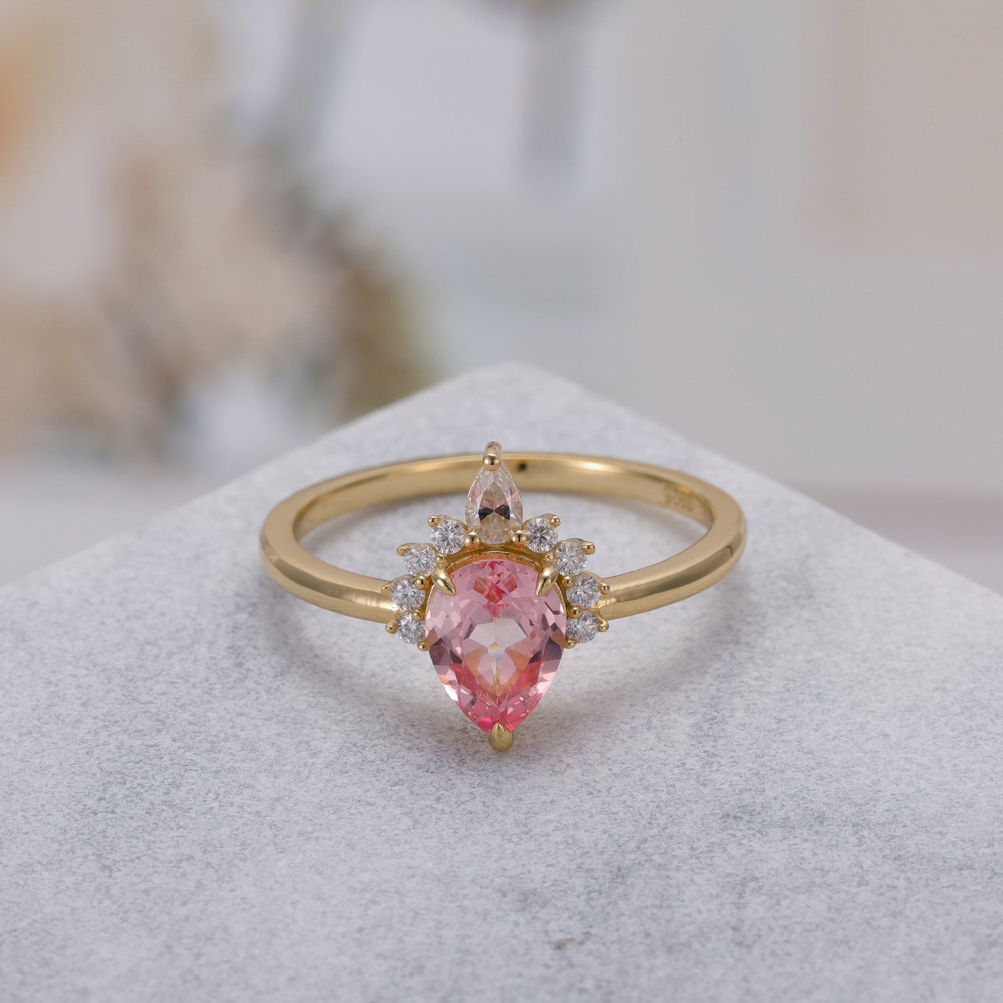 Pink Sapphire Ring