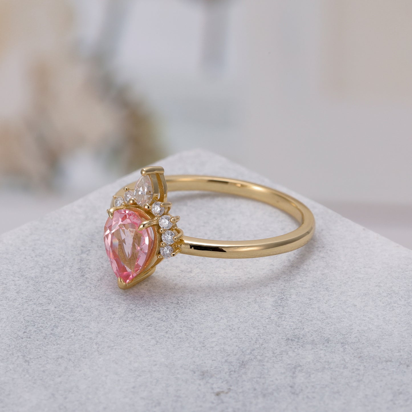 Pink Sapphire Ring