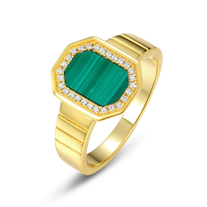 Malachite Ring