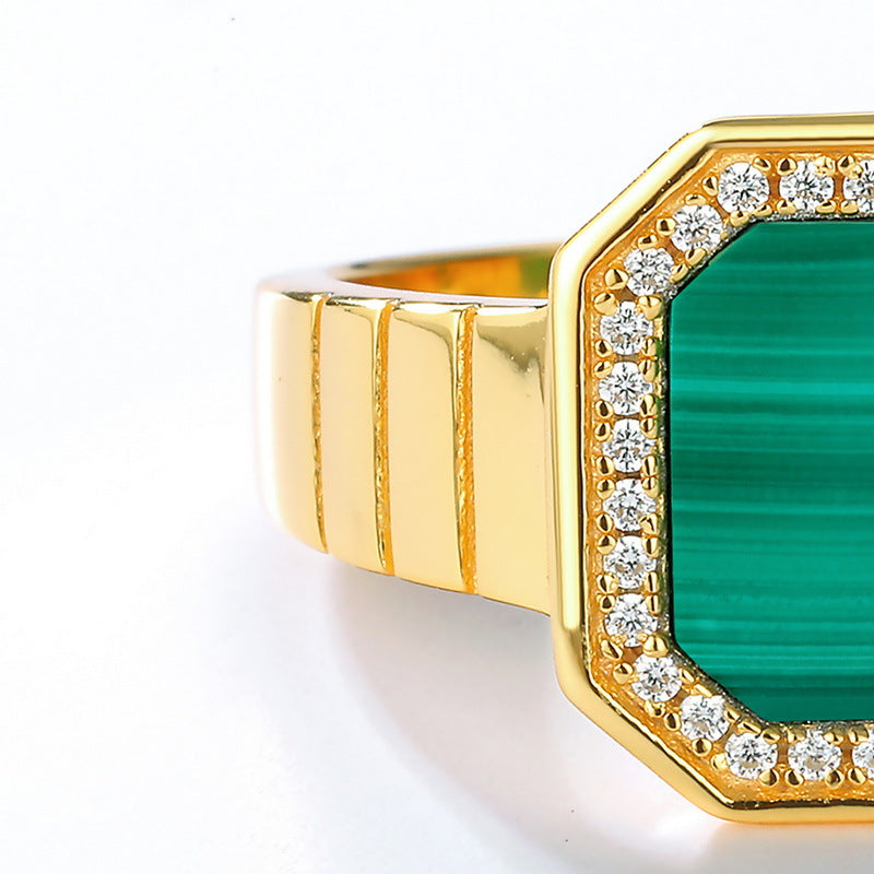 Malachite Ring