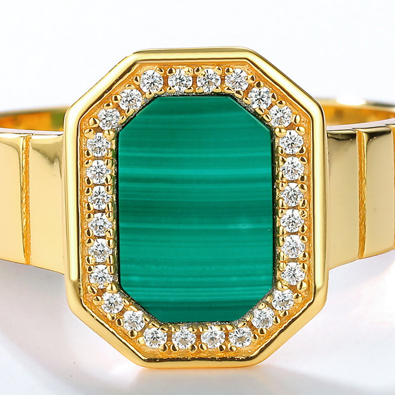 Malachite Ring