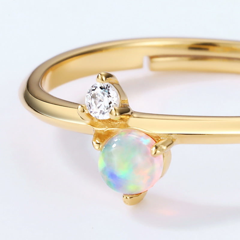 Opal Stack Ring