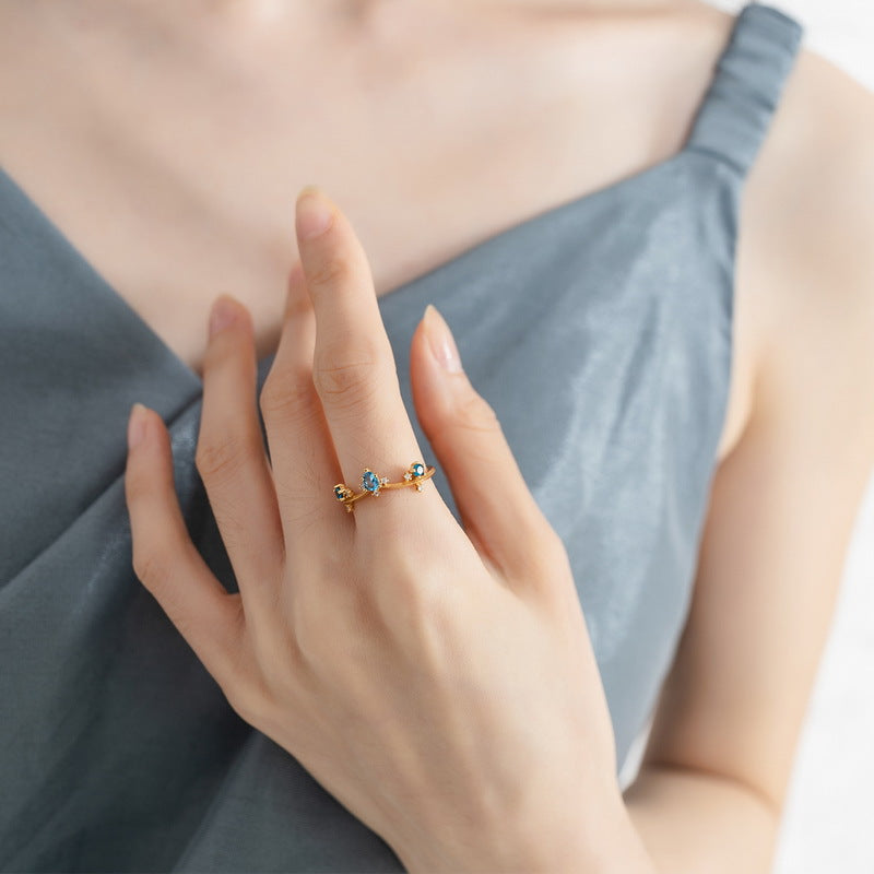 Crown CZ Ring