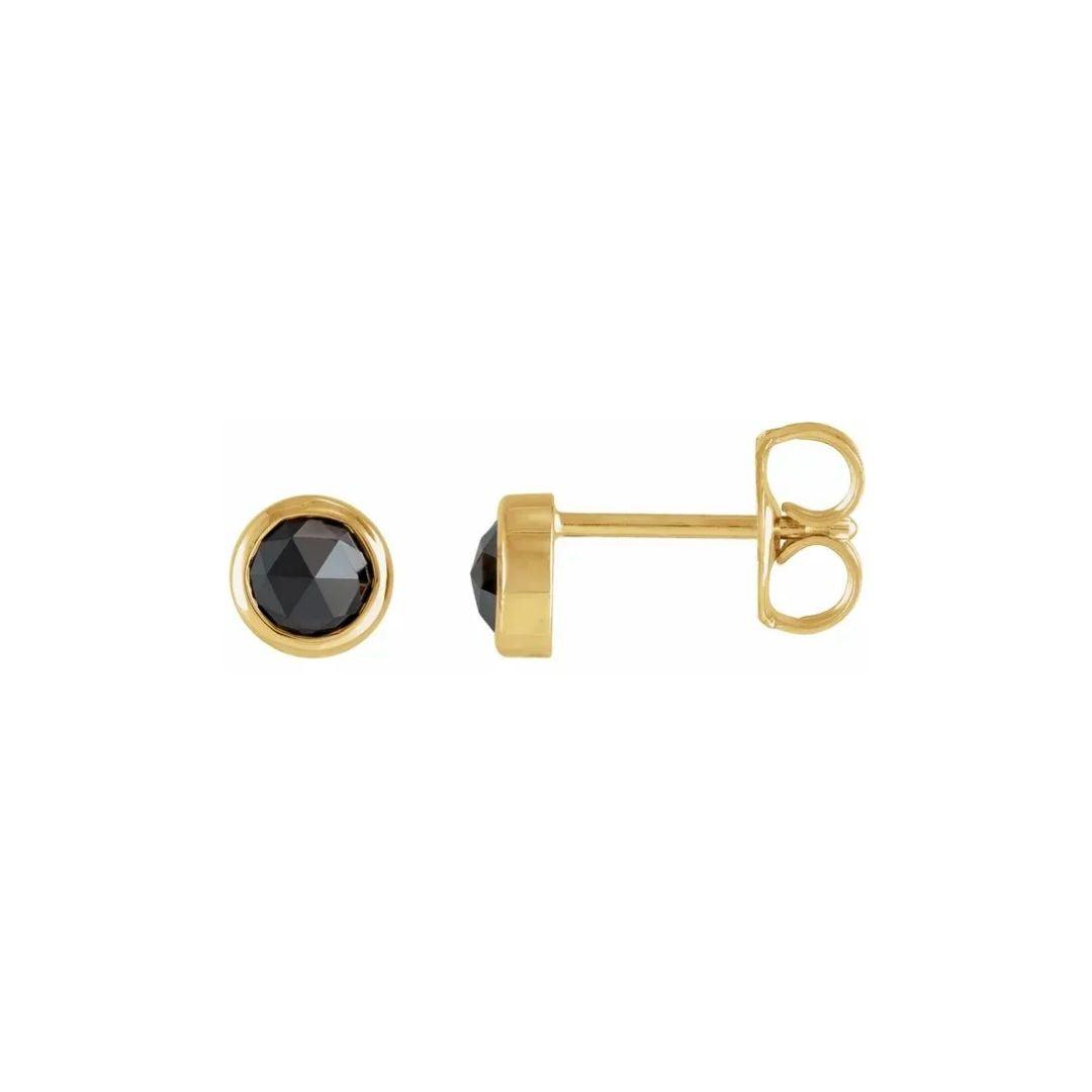 Gemstone Press Fit Back Stud Earring - Elisha Marie Jewelry