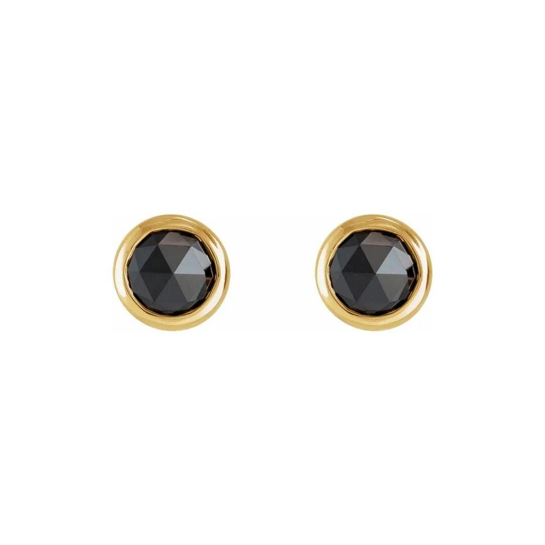 Gemstone Press Fit Back Stud Earring - Elisha Marie Jewelry