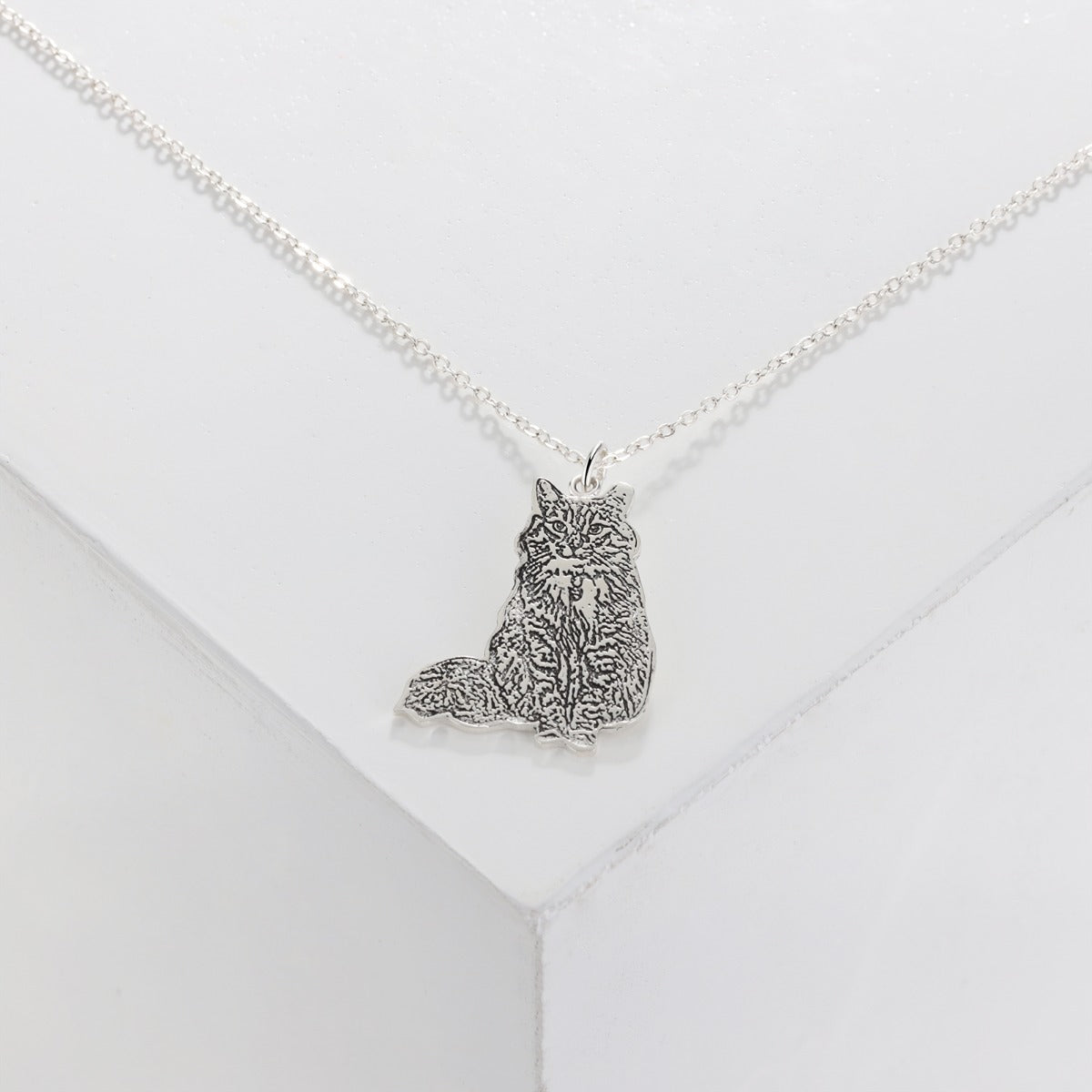 Custom Pet Portrait Necklace