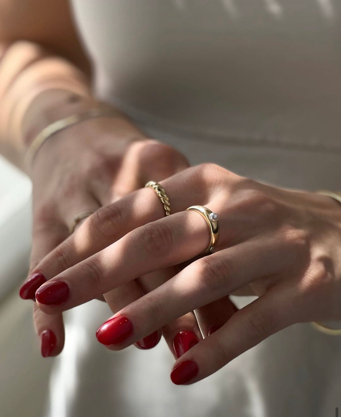 Pearl Dome Ring