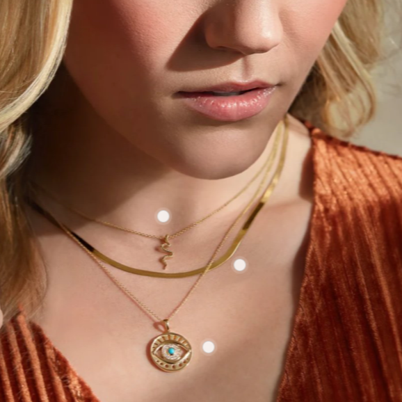 Evil Eye Turquoise Necklace