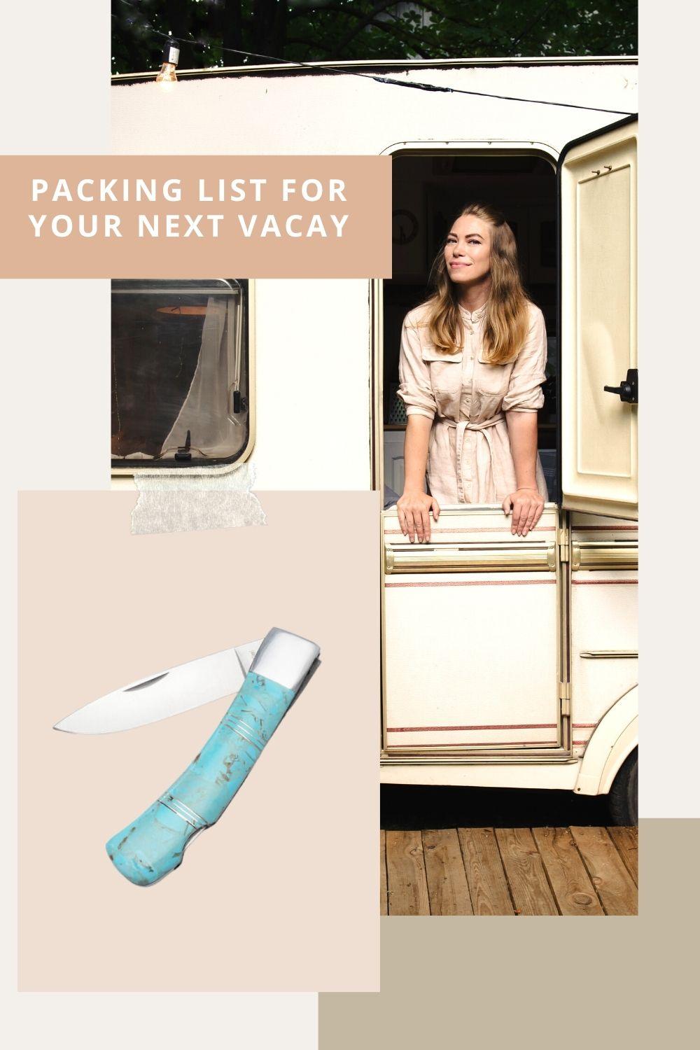 Packing list for your next vacay - Elisha Marie Jewelry