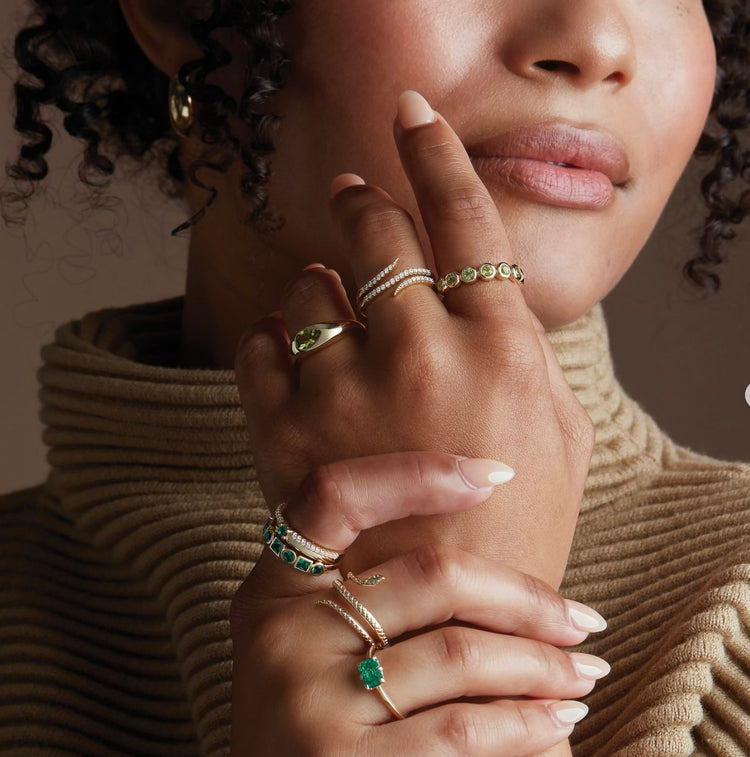 Stacking rings - Elisha Marie Jewelry