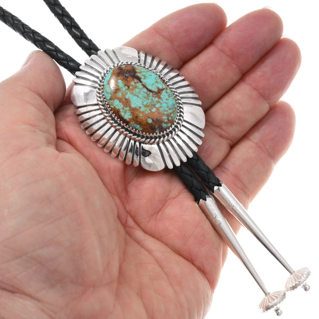 Navajo Turquoise Bolo Tie