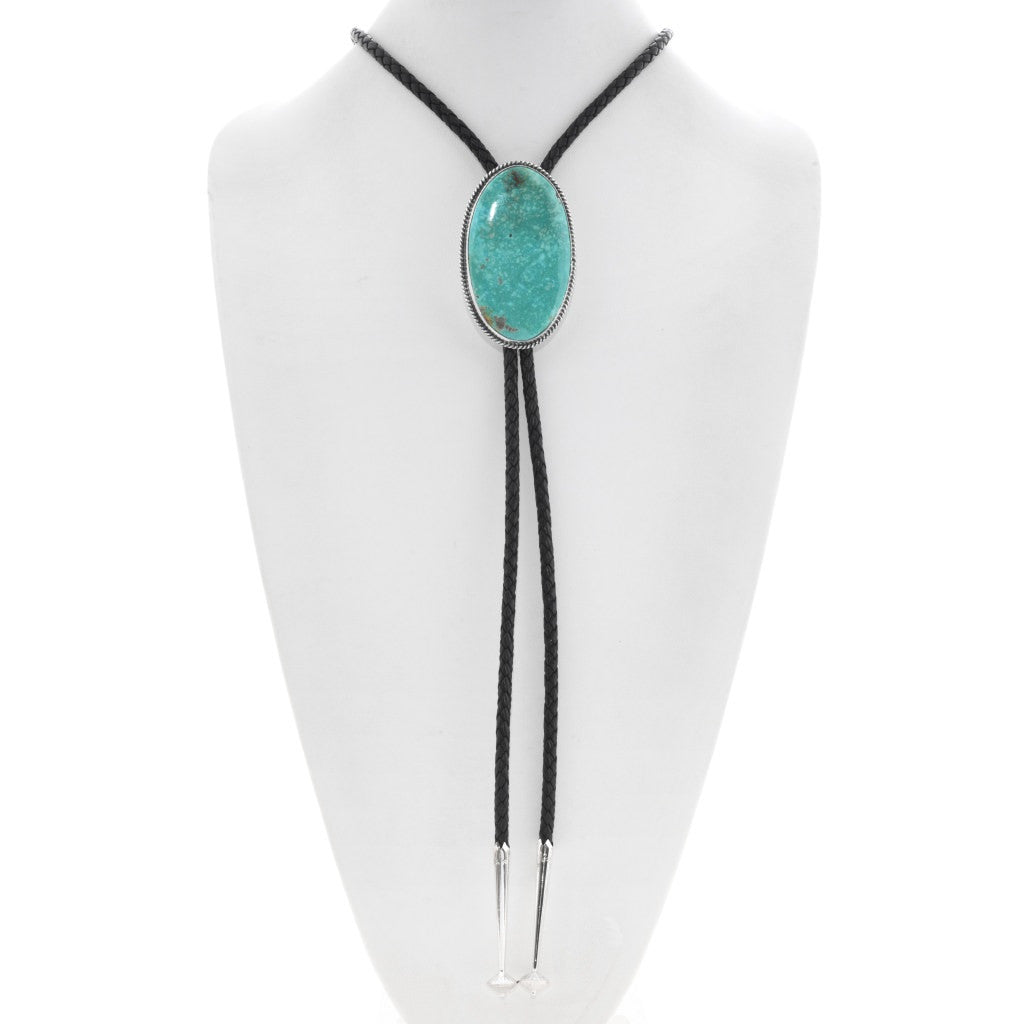 Large Turquoise Bolo Tie