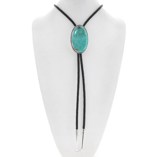 Large Turquoise Bolo Tie