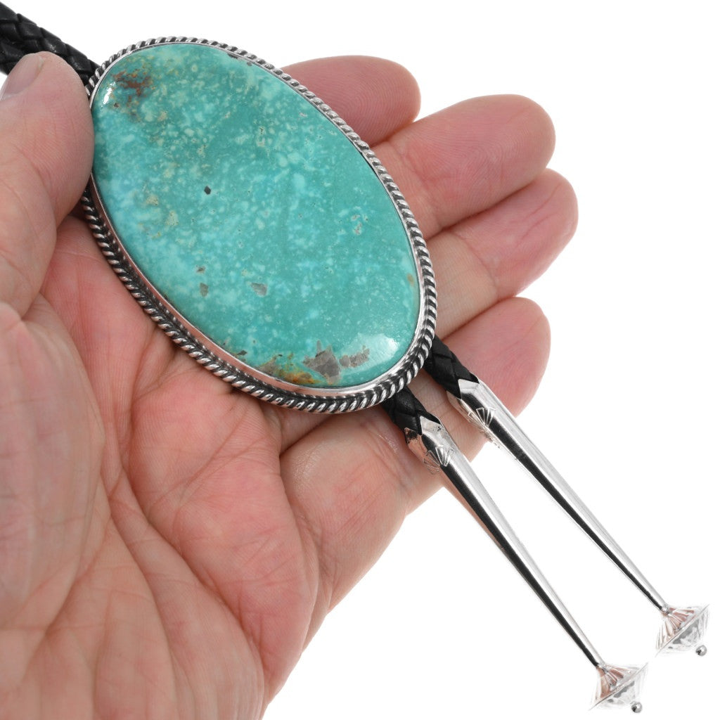 Large Turquoise Bolo Tie