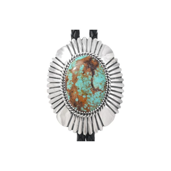 Navajo Turquoise Bolo Tie