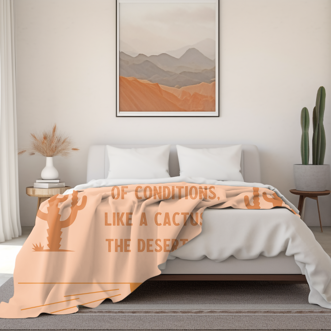 Cactus Sun Blanket