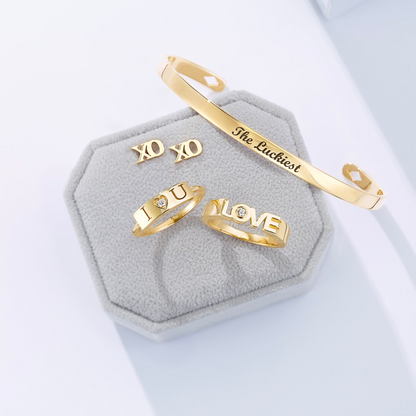 Diamond Love Ring