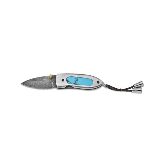 Turquoise Silver Pocket Knife