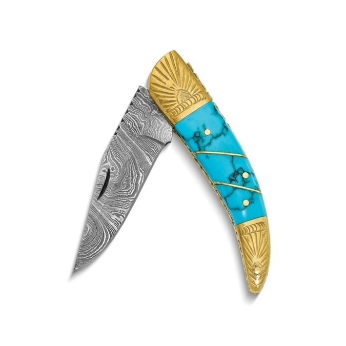 Turquoise Pocket Knife