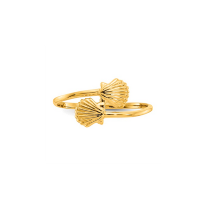 14K Shell Ring