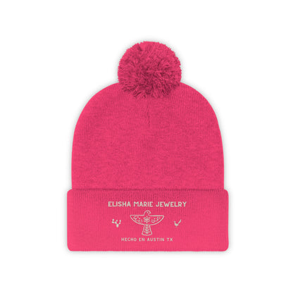 EM Pom Pom Beanie