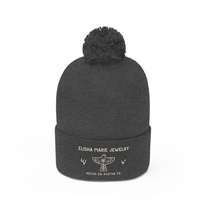 EM Pom Pom Beanie